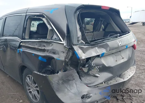 2011 Honda Odyssey Ex-L from USA, damaged, VIN 5FNRL5H67BB041220